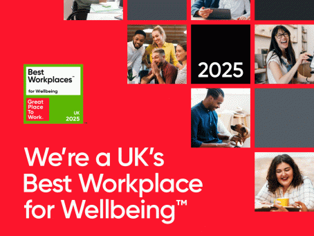 Great Place To Work For Wellbeing - Just Shutters