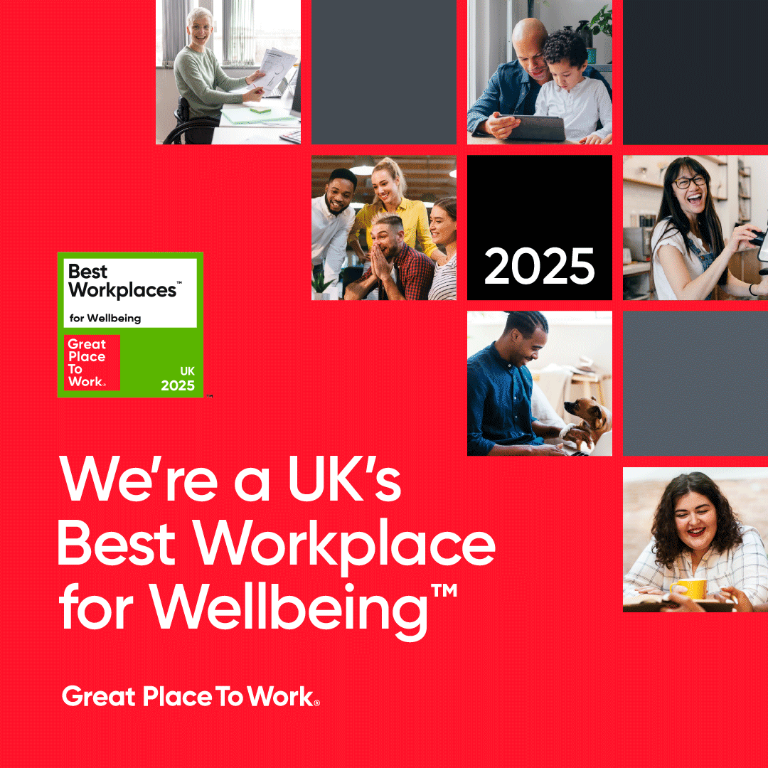 Great Place To Work For Wellbeing - Just Shutters