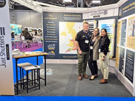 Just Shutters Team at the National Franchise Exhibition 2026