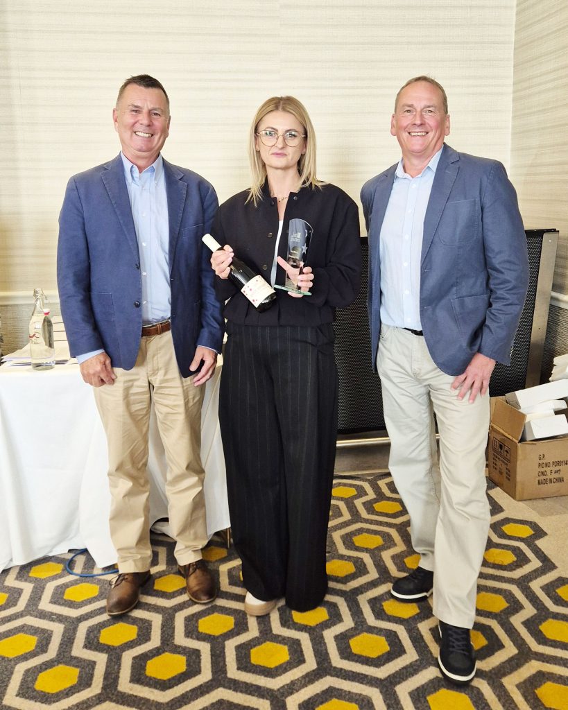 Kate Witucka awarded at the Just Shutters conference