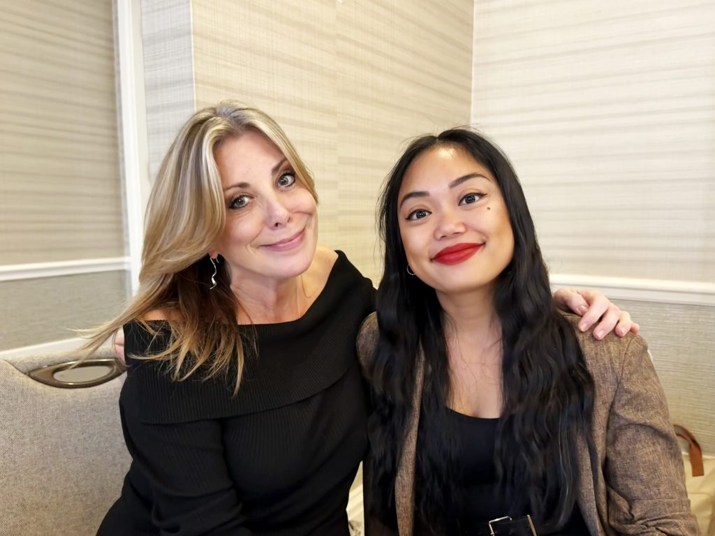 Livvy and Anna Just Shutters Marketing Team